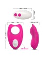ARMONY - VLINDER ONDERGOED VIBRATOR AFSTANDSBEDIENING ROZE