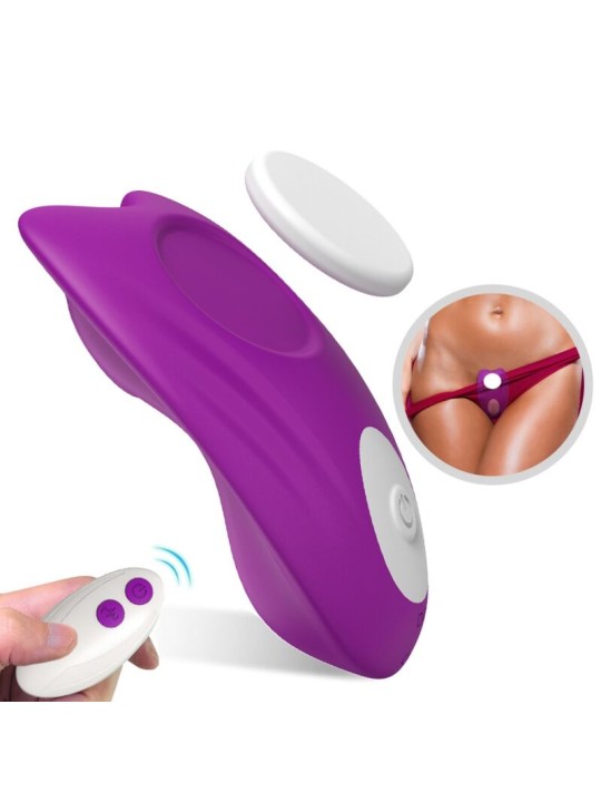 ARMONY - BUTTERFLY WEARABLE PANTIES VIBRATOR REMOTE CONTROL PURPLE