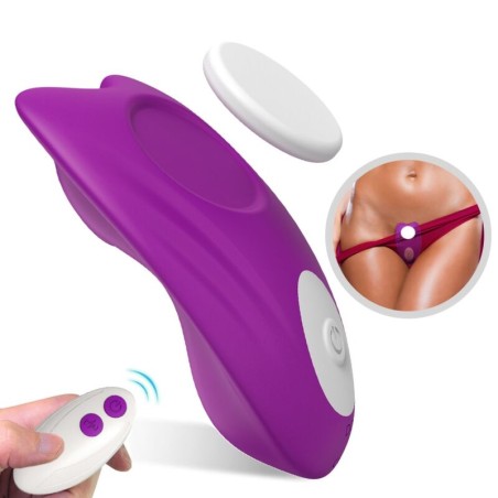 ARMONY - VLINDER PANTIES VIBRATOR AFSTANDSBEDIENING VIOLET