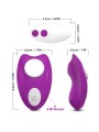 ARMONY - VLINDER PANTIES VIBRATOR AFSTANDSBEDIENING VIOLET