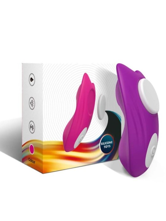 ARMONY - CULOTTE PORTABLE PAPILLON VIBRATEUR TÉLÉCOMMANDE VIOLET