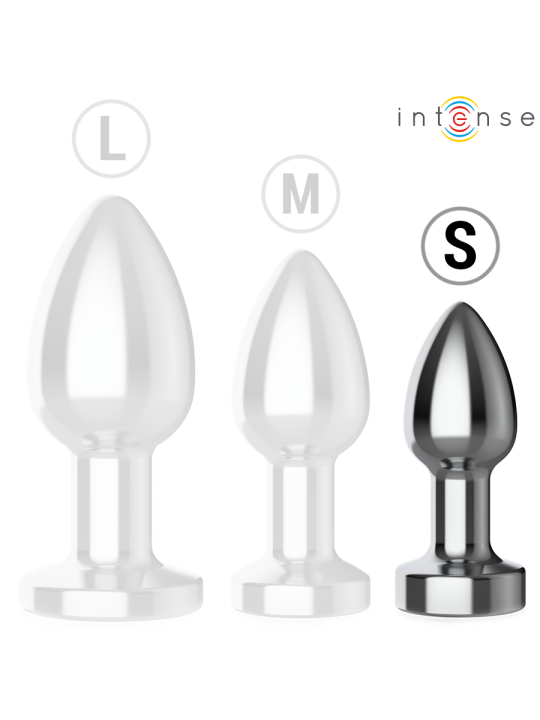 INTENSE - ANAL PLUG 10 VIBRATIONEN METALL MIT FERNBEDIENUNG S