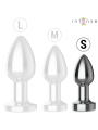 INTENSE - ANAL PLUG 10 VIBRATIONS METAL WITH REMOTE CONTROL S
