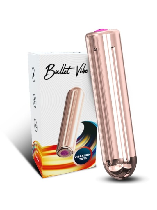 ARMONY - WARHEAD VIBRATOR BULLET TÉLÉCOMMANDE DORÉ 2 CM X 8.8 CM