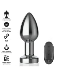 INTENSE - ANAL PLUG 10 VIBRATIONEN METALL MIT FERNBEDIENUNG M