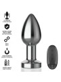 INTENSE - PLUG ANAL 10 VIBRACIONES METAL CON CONTROL REMOTO M
