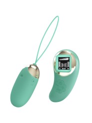 PRETTY LOVE - GREEN REMOTE CONTROL VIBRATING EGG MINE