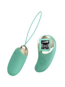 PRETTY LOVE - MINA DE OVOS VIBRANTES DE CONTROLE REMOTO VERDE