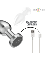 INTENSE - ANALE PLUG 10 VIBRATIES METAAL MET AFSTANDSBEDIENING M