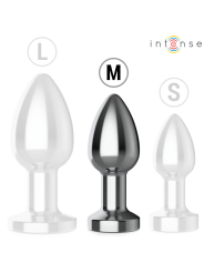 INTENSE - ANAL PLUG 10 VIBRATIONS METAL WITH REMOTE CONTROL M
