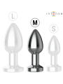 INTENSE - ANAL PLUG 10 VIBRATIONEN METALL MIT FERNBEDIENUNG M