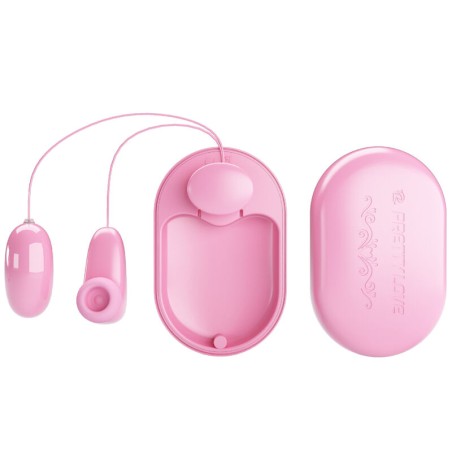 PRETTY LOVE - MAGIC BOX VIBRERENDE KOGEL & ROZE STIMULATOR