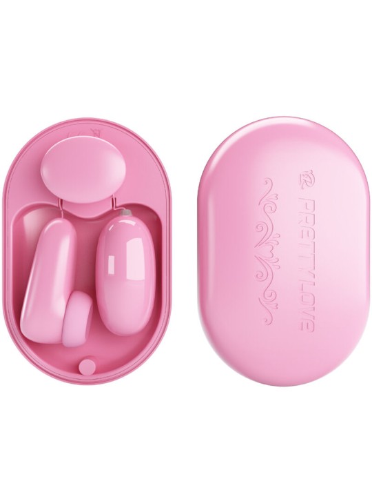 PRETTY LOVE - BALA VIBRANTE CAIXA MÁGICA E ESTIMULADOR ROSA