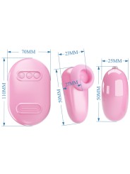 PRETTY LOVE - MAGIC BOX BALLE VIBRANTE & STIMULATEUR ROSE