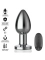INTENSE - PLUG ANAL 10 VIBRACIONES METAL CON CONTROL REMOTO L