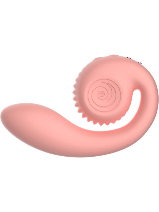 SNAIL VIBE - STIMULATEUR DOUBLE GIZI ROSE