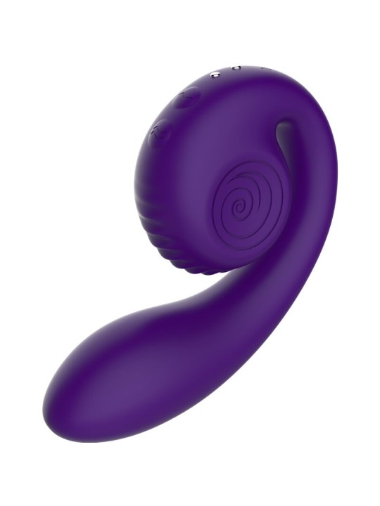SNAIL VIBE - STIMULATEUR DOUBLE GIZI VIOLET
