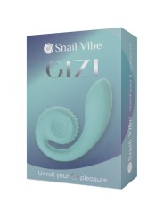 SNAIL VIBE - GIZI DUAL STIMULATOR TÜRKIS