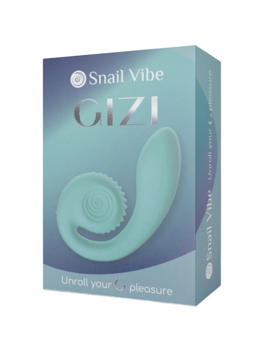 SNAIL VIBE - GIZI DUAL STIMOLATORE TURCHESE