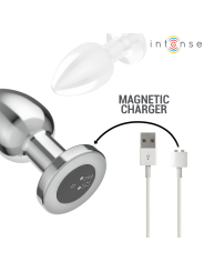 INTENSE - ANAL PLUG 10 VIBRATIONEN METALL MIT FERNBEDIENUNG L