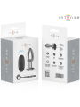 INTENSE - PLUG ANALE 10 VIBRAZIONI METALLO CON TELECOMANDO L