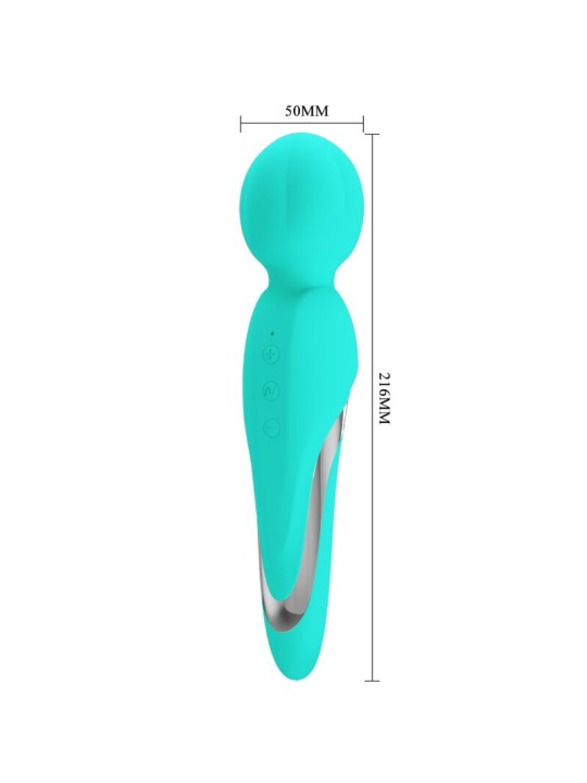 PRETTY LOVE - WALTER VIBRATEUR WAND AQUA VERT