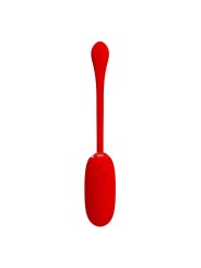 PRETTY LOVE - OVO VIBRATÓRIO IMPERMEVEL-RECARREGVEL JULIUS VERMELHO