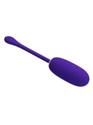 PRETTY LOVE - OEUF VIBRANT JULIUS IMPERMÉABLE-RECHARGEABLE VIOLET
