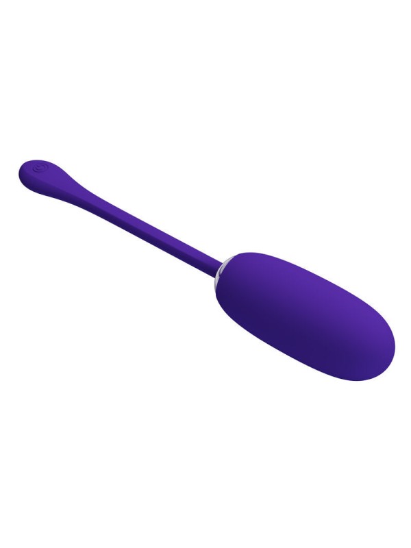 PRETTY LOVE - JULIUS WATERPROOF-RECHARGEABLE VIBRATING EGG PURPLE