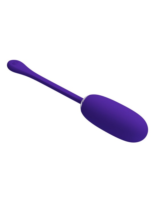 PRETTY LOVE - JULIUS HUEVO VIBRADOR IMPERMEBLE & RECARGABLE LILA