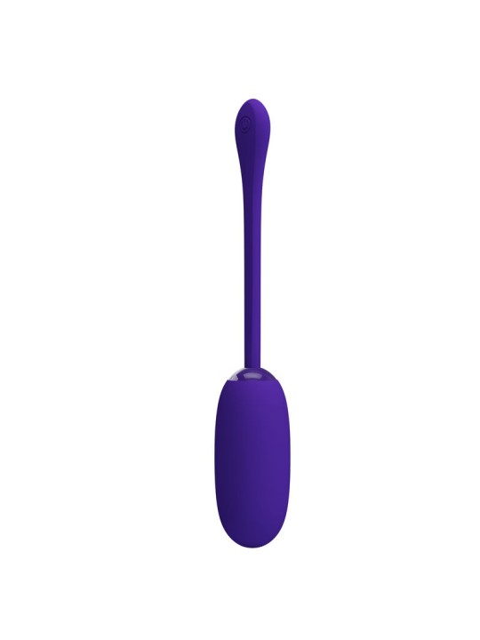 PRETTY LOVE - JULIUS WATERPROOF-RECHARGEABLE VIBRATING EGG PURPLE