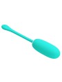 PRETTY LOVE - JULIUS HUEVO VIBRADOR IMPERMEBLE & RECARGABLE VERDE AGUA