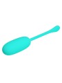 PRETTY LOVE - JULIUS HUEVO VIBRADOR IMPERMEBLE & RECARGABLE VERDE AGUA