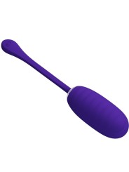 PRETTY LOVE - KIRK RECHARGEABLE VIBRATING EGG PURPLE