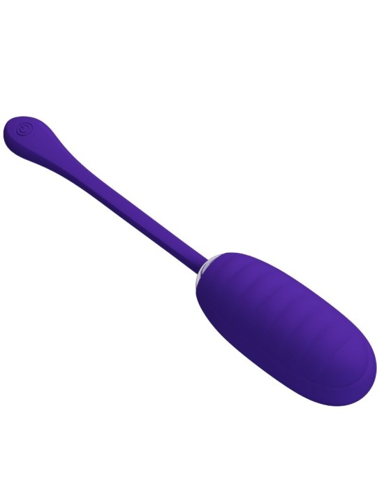 PRETTY LOVE - KIRK HUEVO VIBRADOR RECARGABLE LILA