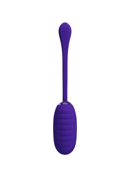 PRETTY LOVE - KIRK HUEVO VIBRADOR RECARGABLE LILA
