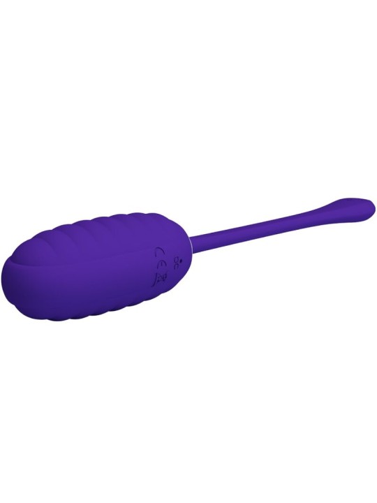 PRETTY LOVE - KIRK HUEVO VIBRADOR RECARGABLE LILA