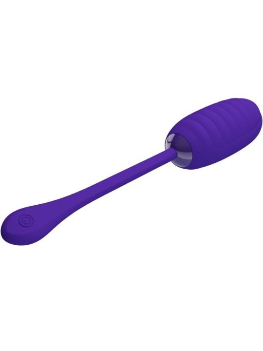 PRETTY LOVE - KIRK HUEVO VIBRADOR RECARGABLE LILA