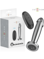 INTENSE - ANAL PLUG 10 VIBRATIONS METAL DILDO WITH REMOTE CONTROL M