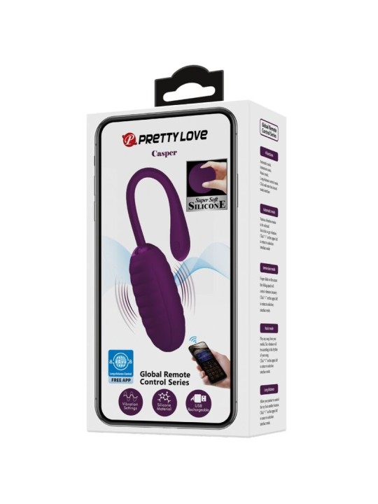 PRETTY LOVE - OEUF VIBRANT RECHARGEABLE CASPER VIOLET
