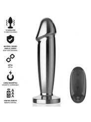INTENSE - ANAL PLUG 10 VIBRATIONEN METALLDILDO MIT FERNBEDIENUNG M