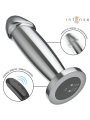 INTENSE - ANAL PLUG 10 VIBRAZIONI DILDO METALLO CON TELECOMANDO M