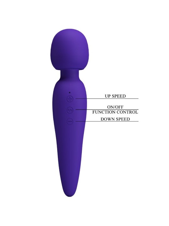 PRETTY LOVE - MEREDITH MASSAGER 12 VIBRATIONSMODI LILA