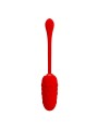 PRETTY LOVE - VIBRATING EGG WITH RED RECHARGEABLE MARINE TEXTURE