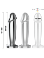 INTENSE - ANAL PLUG 10 VIBRAZIONI DILDO METALLO CON TELECOMANDO M