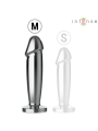 INTENSE - ANAL PLUG 10 VIBRATIONS METAL DILDO WITH REMOTE CONTROL M