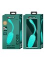 PRETTY LOVE - OVO VIBRANTE COM TEXTURA MARINHA RECARREGVEL AQUA GREEN