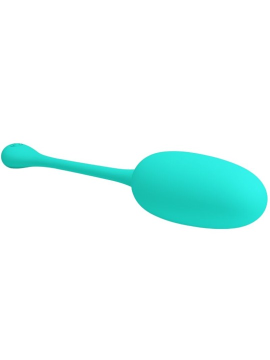 PRETTY LOVE - OVO VIBRATÓRIO RECARREGVEL KNUCKER WATER GREEN
