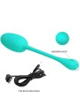 PRETTY LOVE - OVO VIBRATÓRIO RECARREGVEL KNUCKER WATER GREEN