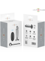 INTENSE - ANAL PLUG 10 VIBRATIONS METAL DILDO WITH REMOTE CONTROL M